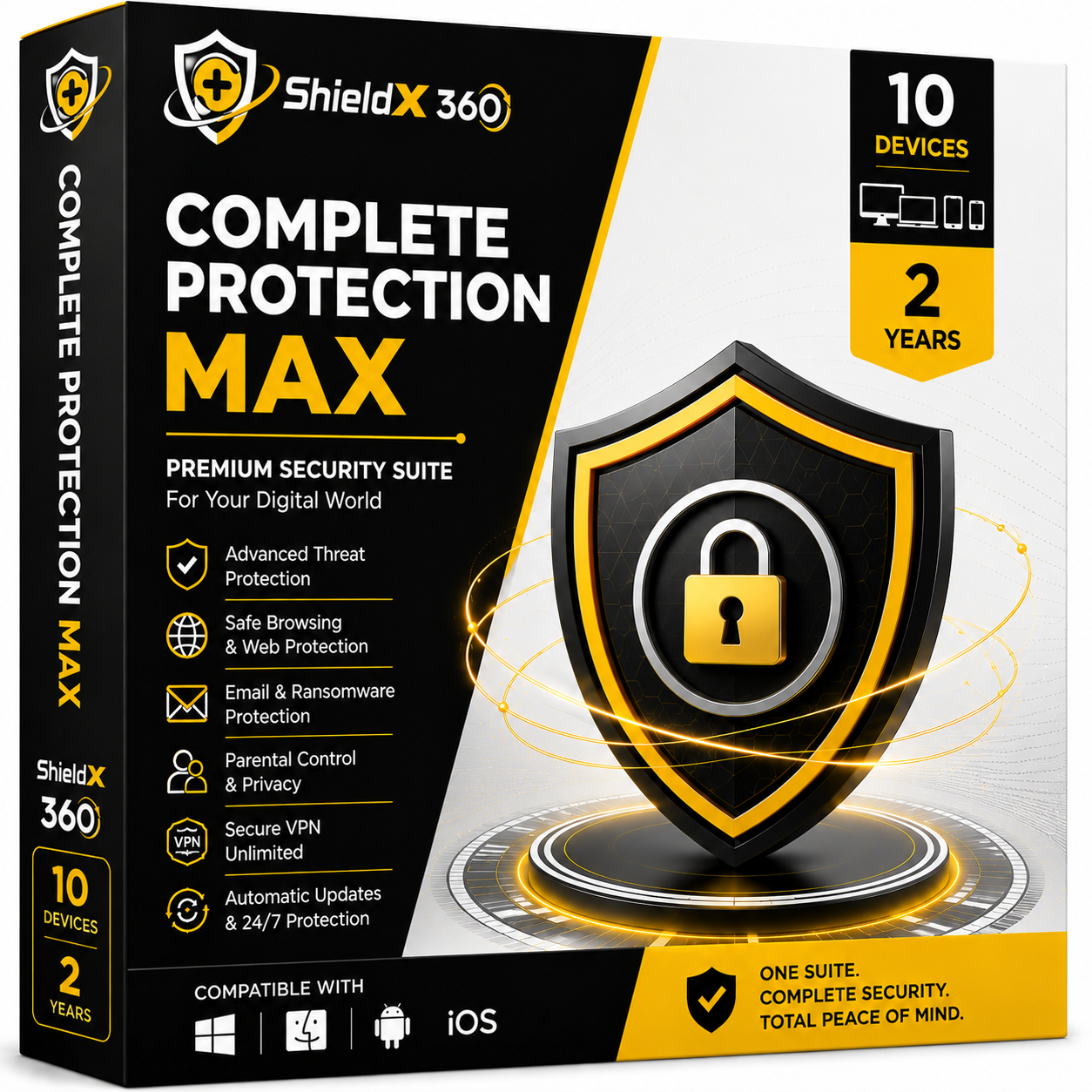 Secure ShieldX Complete Protection Max